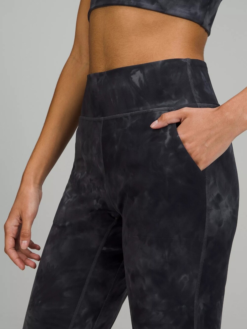 NWT- Lululemon Align High-Rise Jogger Diamond Dye Graphite Grey Size 4 - Picture 3 of 13